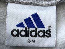 90s オールド アディダス スリーストライプ フーディー スウェット パーカー　　デサント adidas 90年代 ヴィンテージ ビンテージ 玉6164_画像3