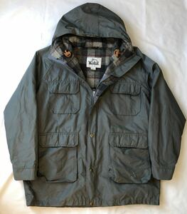 80s WOOLRICH mountain parker ウールリッチ マウンテンパーカー レアカラー アメリカ製 アウトドア アメリカ ビンテージ ジャケット USA製