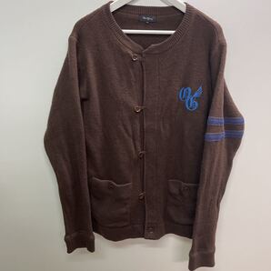 【美品】Or Gloryニットカーディガン ブラウン系 サイズL