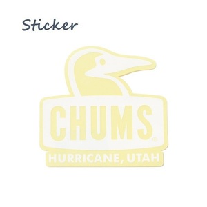 チャムス ステッカー Sticker CHUMS Booby Face WH CH62-1124 日本製 新品