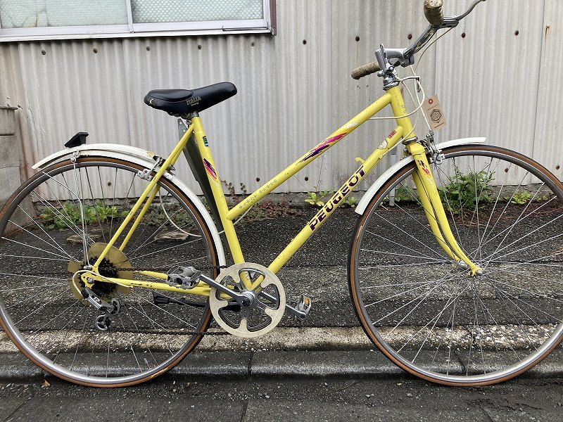 半額SALE/ ビンテージ 1976年製プジョー自転車 28インチ ドロップ