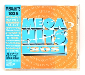 ☆MEGA HITS 80'S エイティーズ / ギヴユーアップ/リックアストリー/愛はとまらない/スターシップ/ゴーストバスターズ/レイパーカーJR