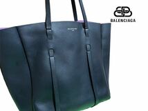 希少 美中古品 1円スタート BALENCIAGA エブリデイトートS エヴリデイ レザー トートバッグ バレンシアガ 黒 ブラック_画像1