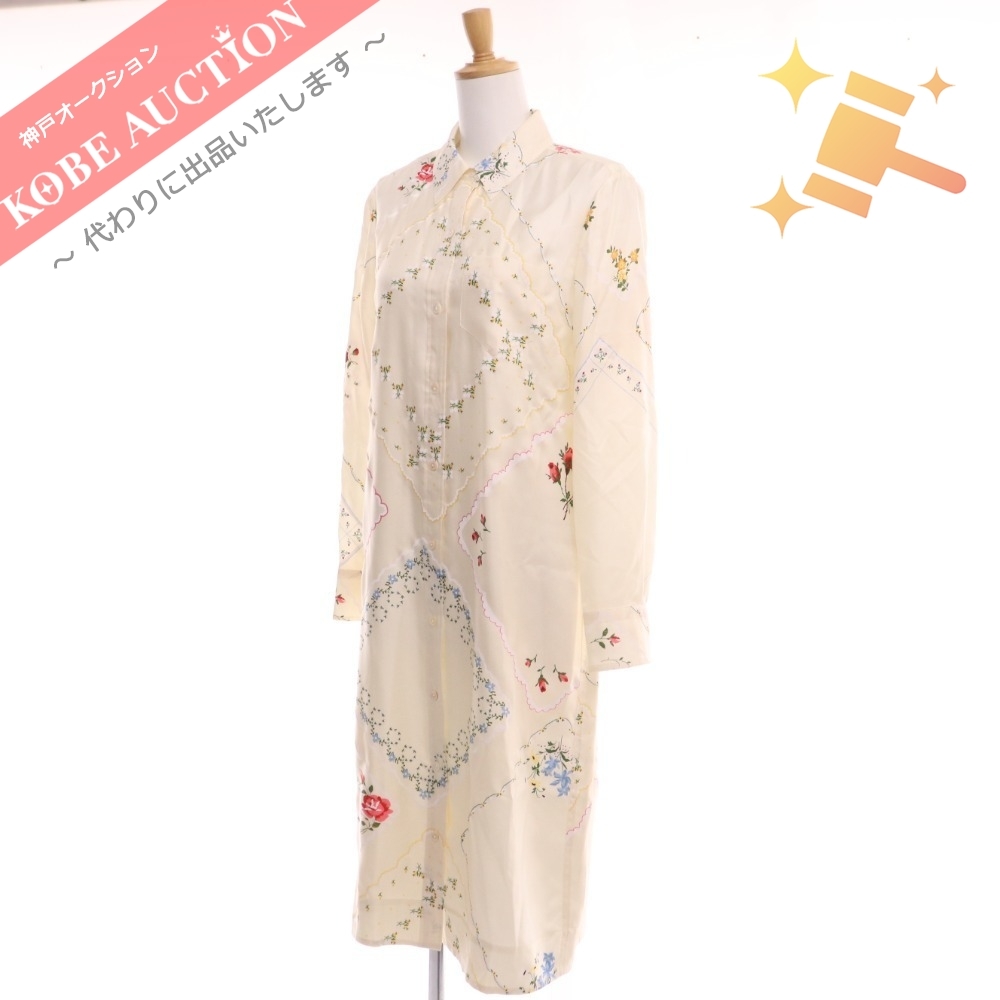 気質アップ】 Tory Burch トリーバーチ 花柄ワンピース ひざ丈