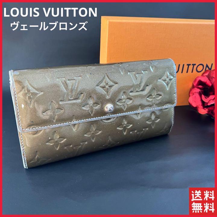 新品同様! LOUIS VUITTON 財布 ヴェルニ ポルトフォイユ サラ ルイ