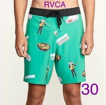 サイズ 30 RVCA 　HOT FUDGE TRUNK サーフパンツ