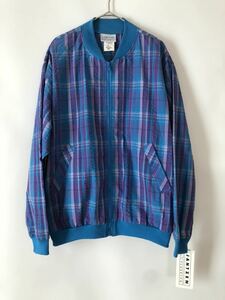 JANTZEN ジャンセン ブルゾン ジャケット 未使用 デッドストック ビンテージ ヴィンテージ 90s 80s チェック