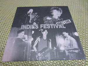 INDIES FESTIVAL SECRET INTERVIEW ソノシート ★GASTUNK/ガスタンク/KENZI & THE TRIPS/ケンヂ/大江慎也+1984 /YBO2/SODOM/ソドム