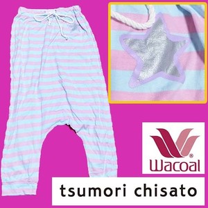 [M size ] Tsumori Chisato × Wacoal all-in-one room wear bare top tube top border 