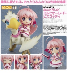 新品☆ ねんどろいど ミルヒオーレ・F・ビスコッティ DOG DAYS (グットスマイルカンパニー,レベッカ・アンダーソン,ナナミ)