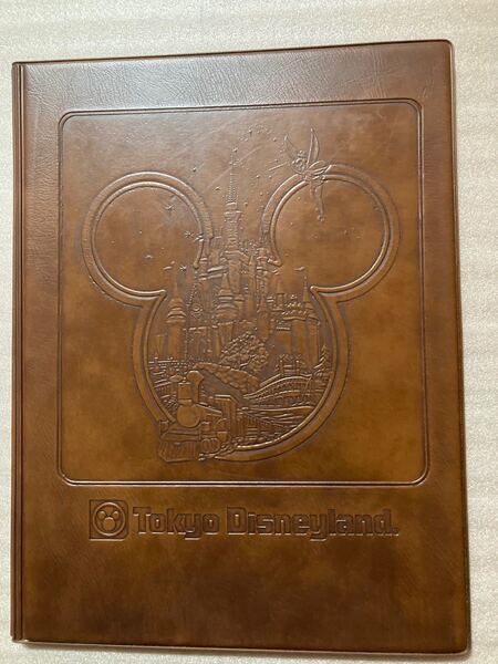 東京ディズニーランド レポート用紙 便せん ファイル 1986 レア