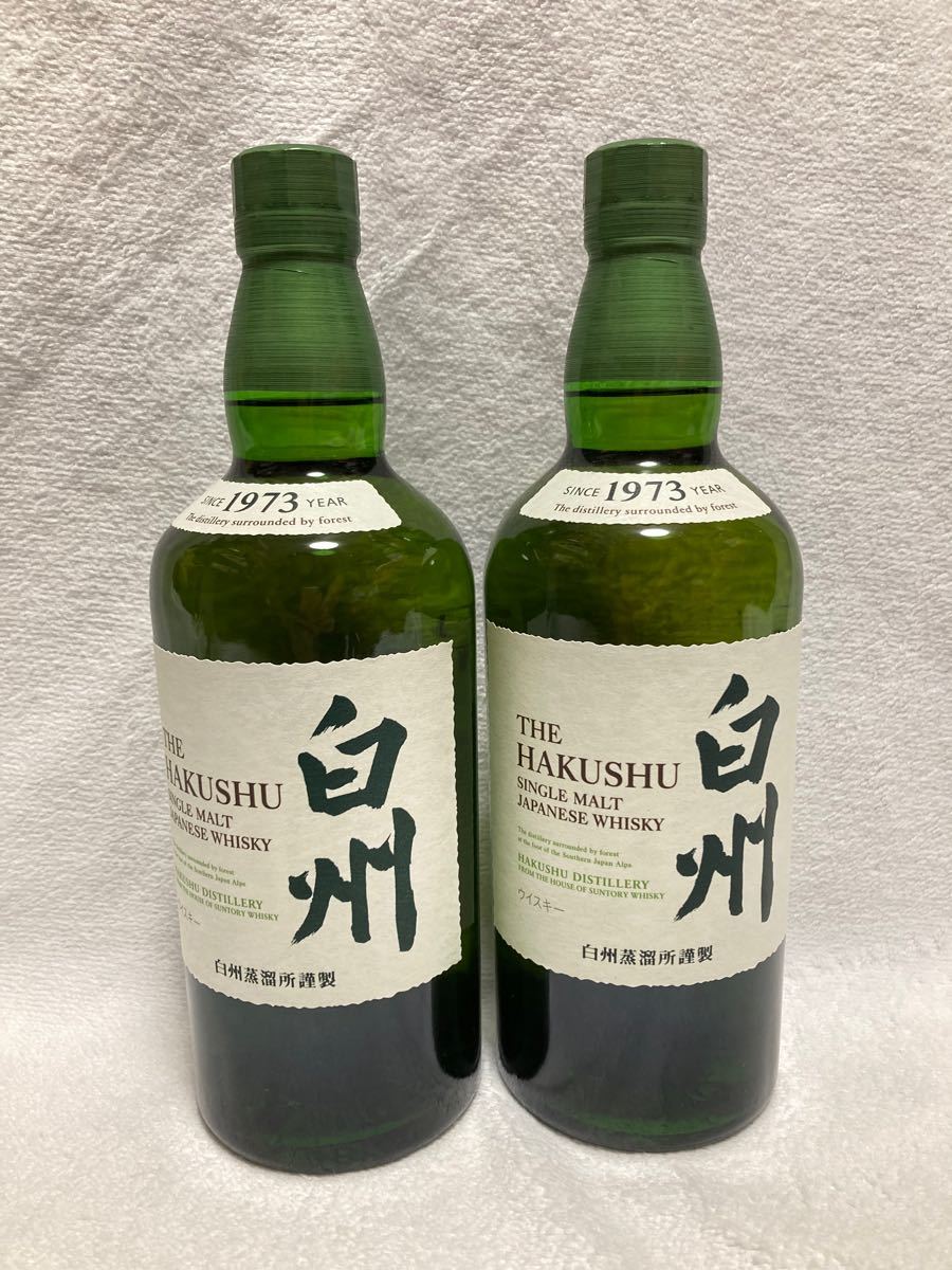 送料無料!サントリー 白州18年 1本 ウィスキー 新品未開封 箱付き