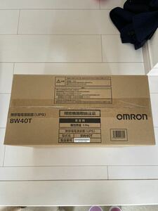 新品未開封 OMRON/オムロン 無停電電源装置(常時商用給電/正弦波出力) 400VA/250W BW40T 常時商用 正弦波出力UPS