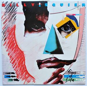 【1984年4th/オランダプレスオリジナル盤/インサート付き/特価即決盤】BILLY SQUIER / Signs Of Life