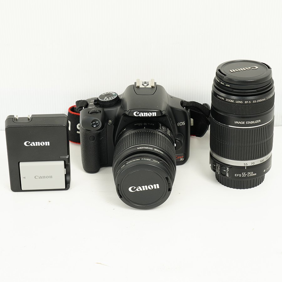 ヤフオク! -「eos kiss x2 ダブルズームキット」の落札相場・落札価格