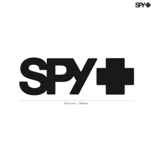 【SPY】スパイ★01★ダイカットステッカー★切抜きステッカー★10.0インチ★25.4cm