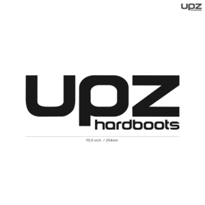 【UPZ】ユーピーゼット★01★ダイカットステッカー★切抜きステッカー★JPN2★10.0インチ★25.4cm