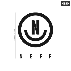 【NEFF】ネフ★15★ダイカットステッカー★切抜きステッカー★8.0インチ★20.3cm