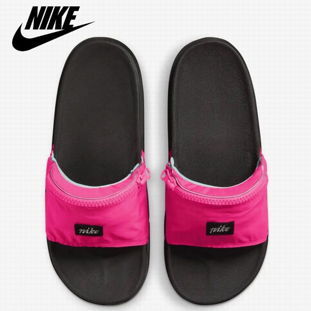 NIKEピンク サンダル ポケット スポーツサンダル シャワーサンダル