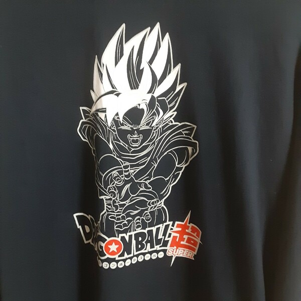 レア　DRAGONBALL SUPER　孫悟空　 ロングTシャツ ドラゴンボール超　ネイビー　