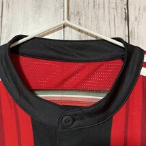 【adidas】アディダス サッカー イタリア AC Milan ミラン 半袖ユニフォーム Oサイズ 14/15s ホーム_画像4