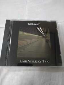 【希少、輸入盤・解説あり／PIANO TRIO】☆エミリー・ヴィック・リッキー・トリオ　Emil Viklcky Trio／Subway☆ジャズCD多数セール中…