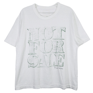 visvim ビズビム 22SS JUMBO TEE S/S N.F.S 0122105010025 ヴィズヴィム ジャンボ Tシャツ ショートスリーブ NOT FOR SALE ホワイト