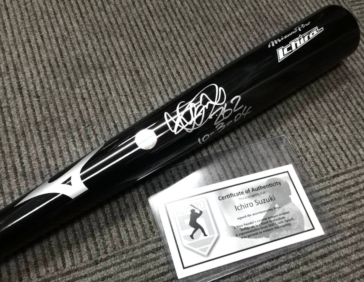 2極タイプ イチロー選手 直筆サインバット - 通販 - www