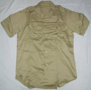 米軍放出　70年代　チノシャツ　Sサイズ　未使用