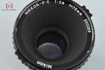 【中古】Nikon ニコン NIKKOR-P.C 75mm f/2.8 ゼンザブロニカ EC S2 S2A用_画像2