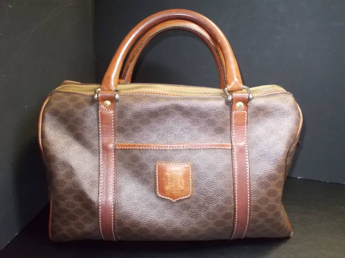 ヤフオク! -セリーヌ バッグ マカダム ミニボストンバッグの中古品 ...
