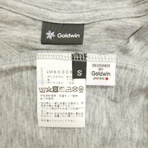 Goldwin ゴールドウイン Graphic L/S T-shirt メンズ トップス 長袖カットソー グラフィック バックプリント ロンT HEATHER GRAY S_画像7
