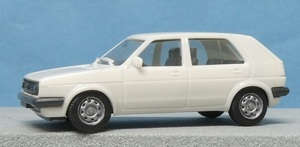 宅急便コンパクト発送 1/87 Herpa 2048 VW Golf 4Dr 白 中古・現状・1輌