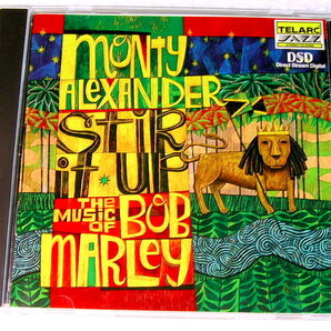 CDモンティ アレキサンダーStir It Up Music of Bob Marleyボブ・マーリー マーリィ ジャズ トリビュート名盤!!超レア日本語解説付国内盤!!