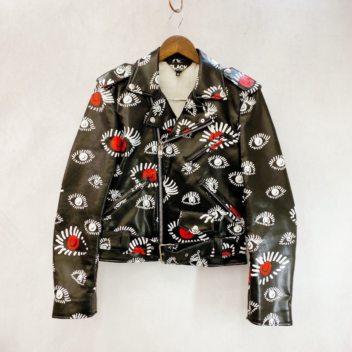 Yahoo!オークション -「black comme des garcons ライダース」の落札 