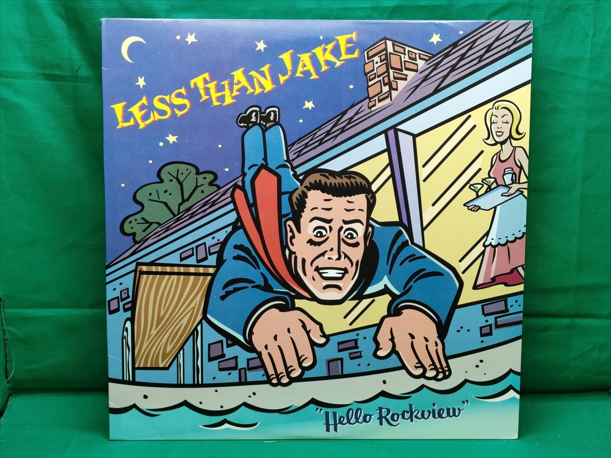 日本製・綿100% レスザンジェイク Less Than Jake Hello Rockview