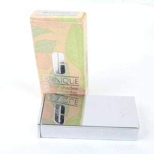  Clinique eyeshadow pair ob shade eyeshadow Duo 35 water garden chip less lady's 3.4g size CLINIQUE