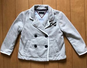 トミーヒルフィガー（TOMMY HILFIGER）裏起毛素材ジャケット　100㎝