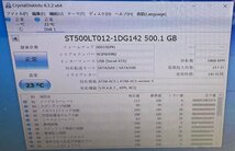 送料無料 Seagate ST500LT012 HDD 2.5 インチ SATA HDD500GB 使用時間145H★F26_画像2