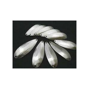 10個組★サクラマス・アキアジ・サーモン★極厚スプーン 46g【銀】★ ダイヤカット