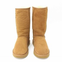 ◆UGG アグ 5815 CLASSIC TALL II クラシック トール 2 シープスキン ムートン ブーツ キャメル 22cm_画像2