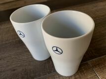 ☆Mercedes-Benz メルセデス・ベンツ オリジナル 有田焼 茶器セット 湯呑み カップ フリーカップ ペアカップ コップ 新品未使用 箱付き☆_画像2