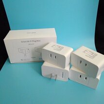 ☆SALE中☆meross Smart Wi-Fi Plug Mini スマートプラグ MSS110JP 4個セット MAX15A IEEE 802.11 b/g/n 2.4GHz【PSEマークあり】18 00175_画像1