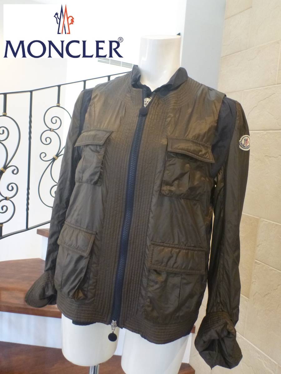 何でも揃う MONCLER】22SS モンクレール サファリジャケット MONCLER