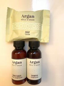 ARGAN シャンプー　トリートメント　ソープ