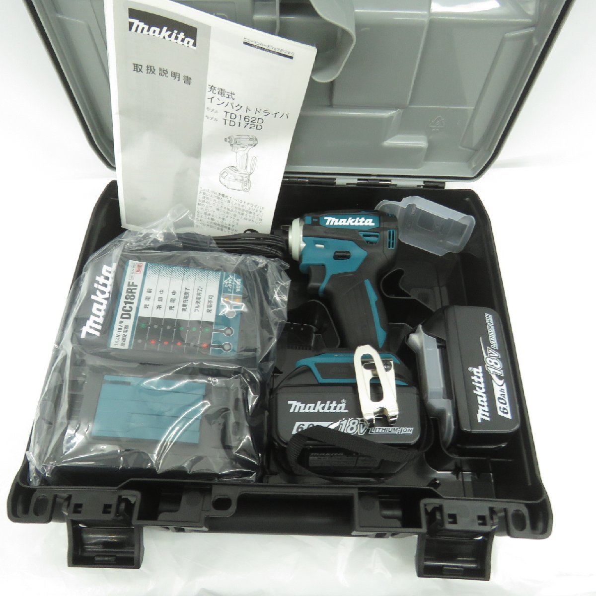 未使用品】makita マキタ 充電式インパクトドライバ TD172DRGX ブルー 東京都内の店舗 【新品未使用】マキタ 充電式インパクトドライバー TD172DRGX ブルー 工具/メンテナンス