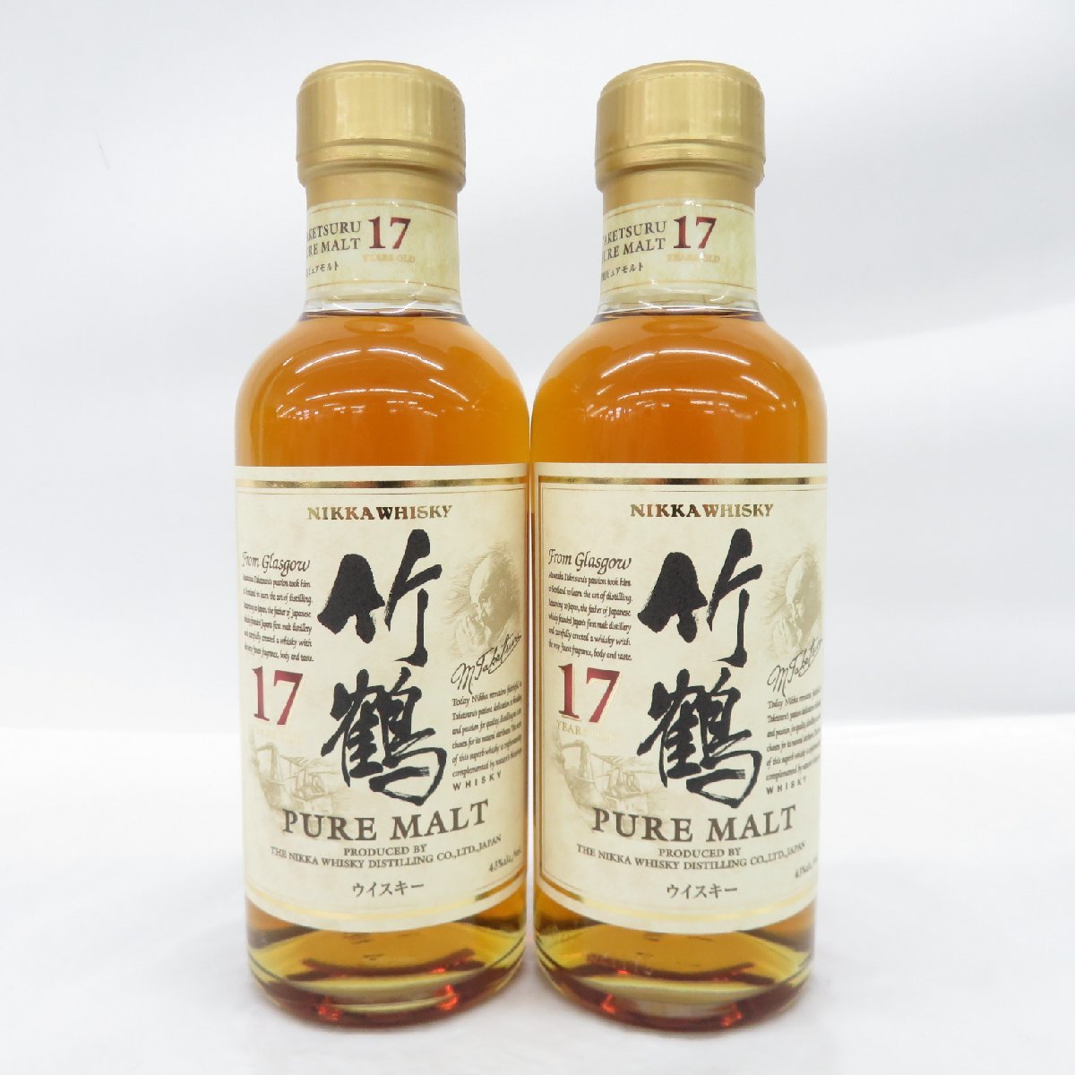 シャイニングゴールデン 【値下げ】竹鶴180mlボトルセット - 通販
