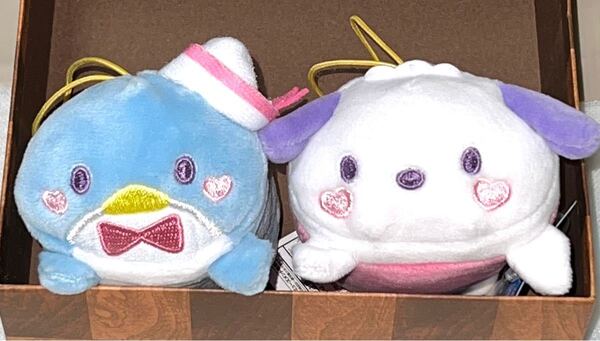 はぴだんぶい ポチャッコ/タキシードサム 寝そべりマスコット