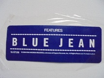 80年代 US盤LPジャケットに貼っていた販促ステッカー MADONNA BLUE JEAN 美品_画像1