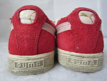 PUMA SUEDE CLASSIC VNTG2（プーマ スエードクラシック ヴィンテージ２）（354647 03）　赤/白　23㎝　US5　2012年製　ok2210c_画像4